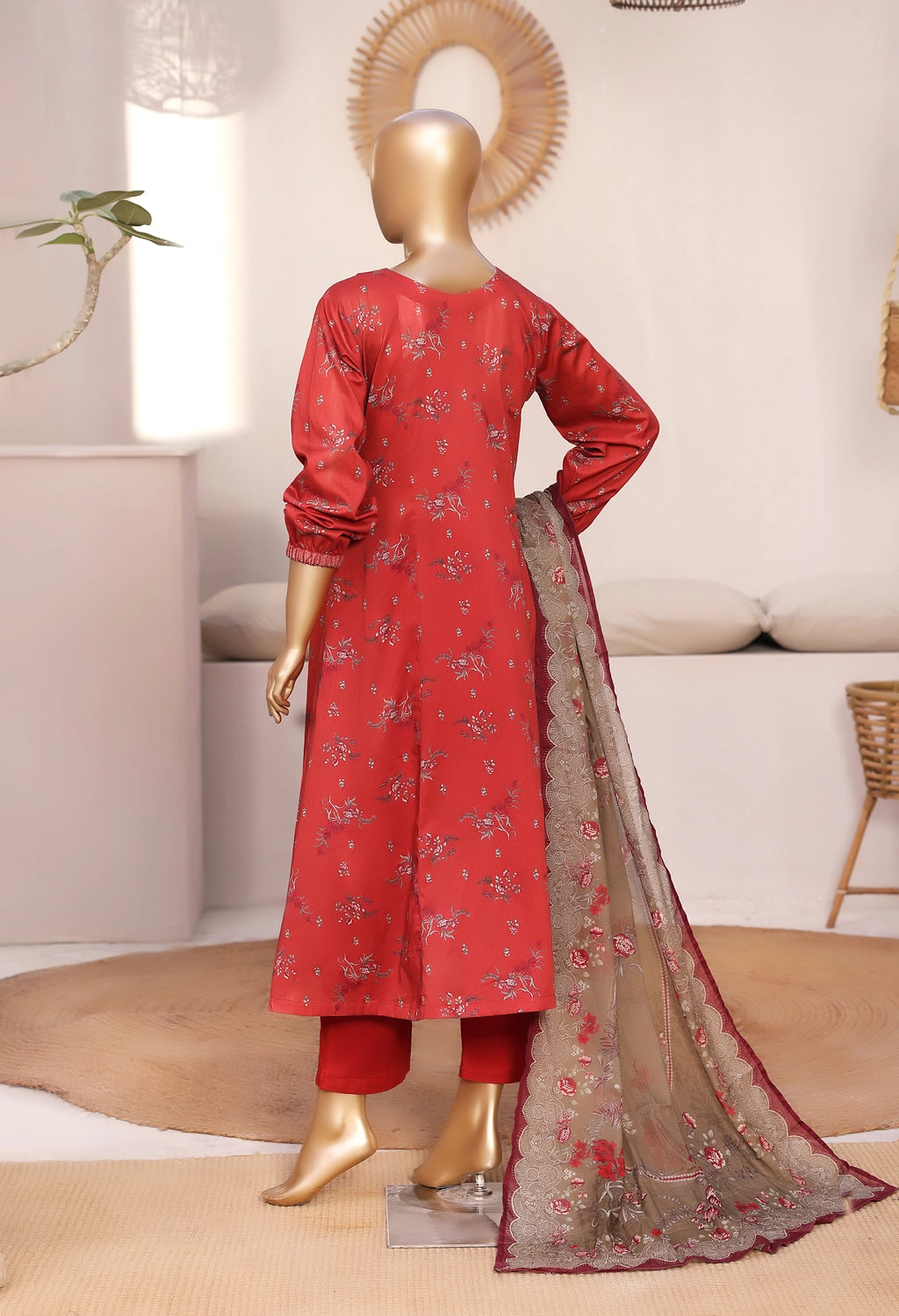 BinSaeed Printed Frock LSM316