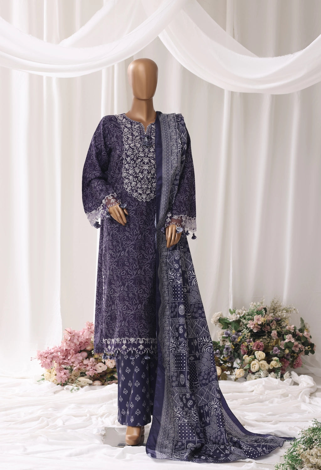 BIN SAEED LUXURY LIGHT VISCOSE 3PC COLLECTION