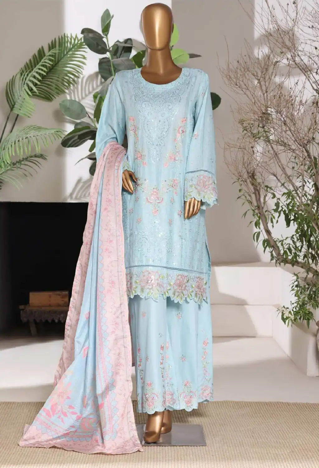 BIN SAEED LUXURY JACQUARD 3PC COLLECTION 04