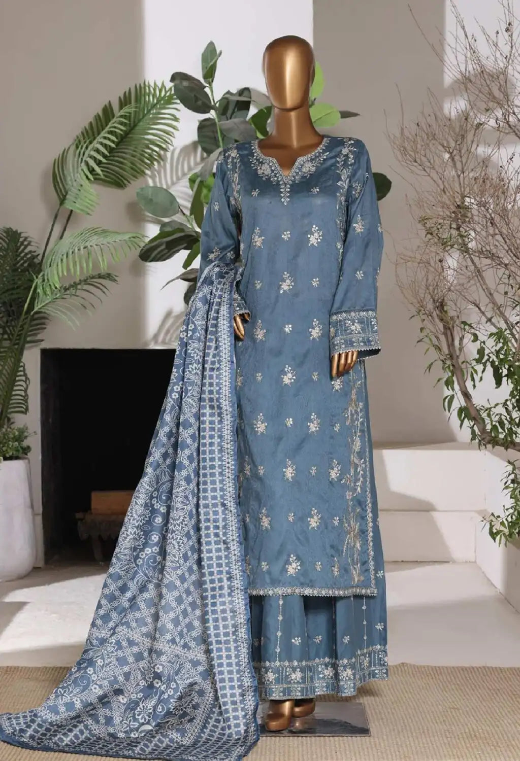 BIN SAEED LUXURY JACQUARD 3PC COLLECTION 05
