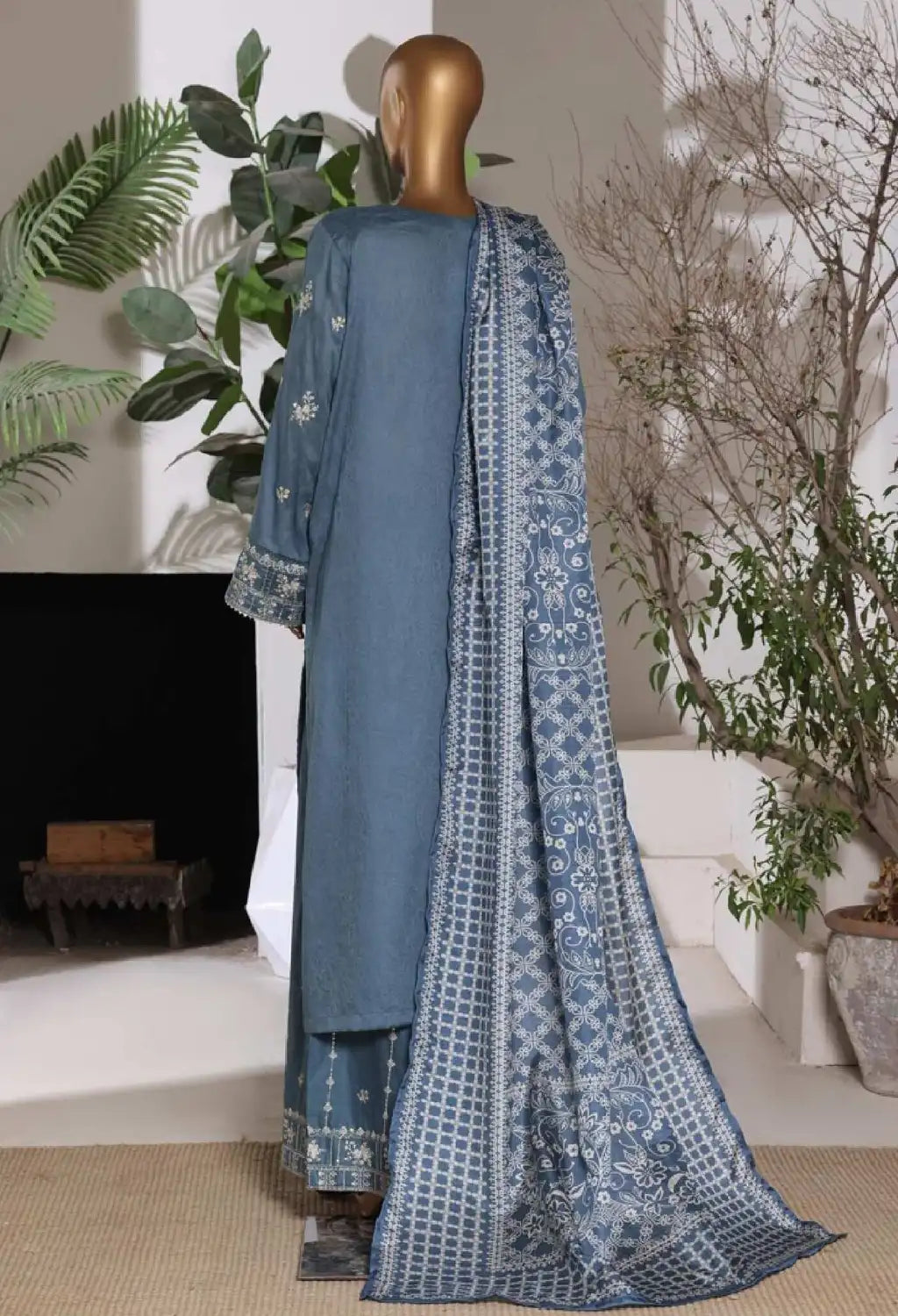 BIN SAEED LUXURY JACQUARD 3PC COLLECTION 05