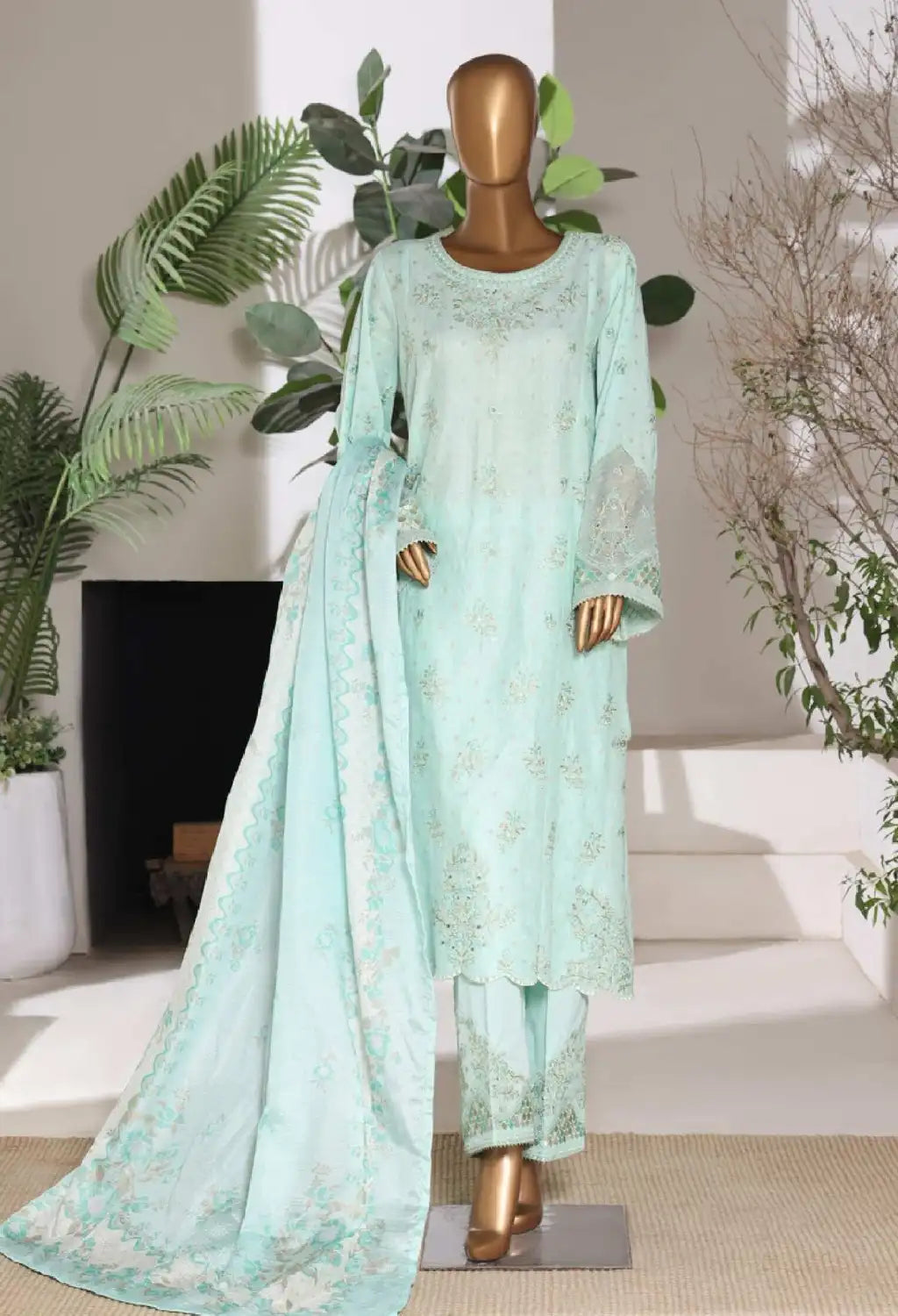 BIN SAEED LUXURY JACQUARD 3PC COLLECTION 06