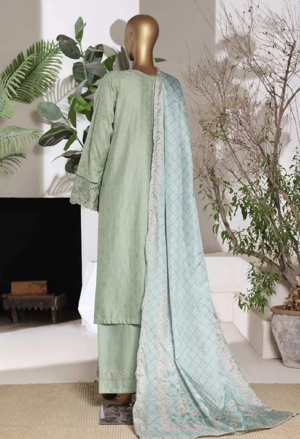 BIN SAEED LUXURY JACQUARD 3PC COLLECTION 07