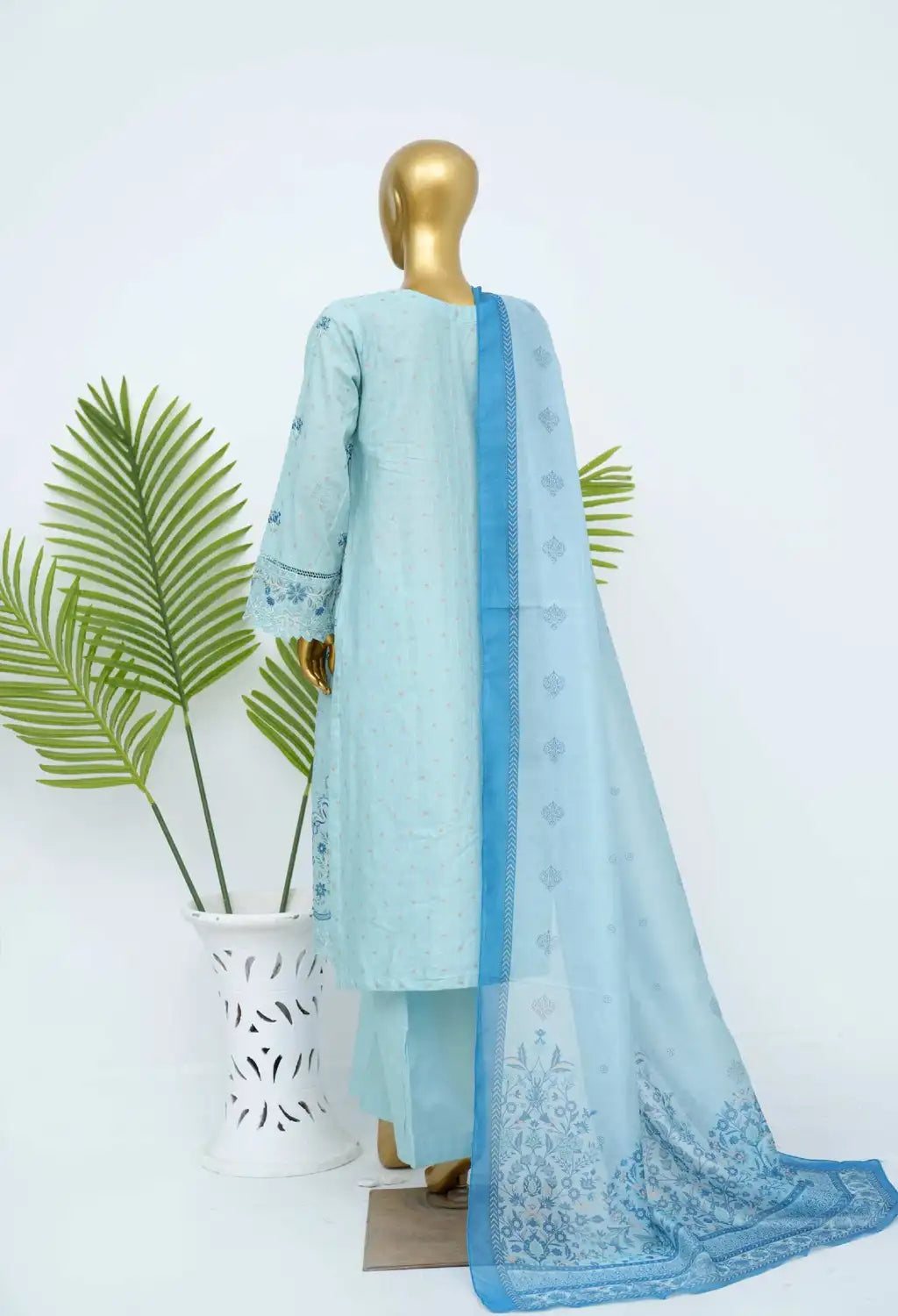 BIN SAEED LUXURY JACQUARD 3PC COLLECTION 08