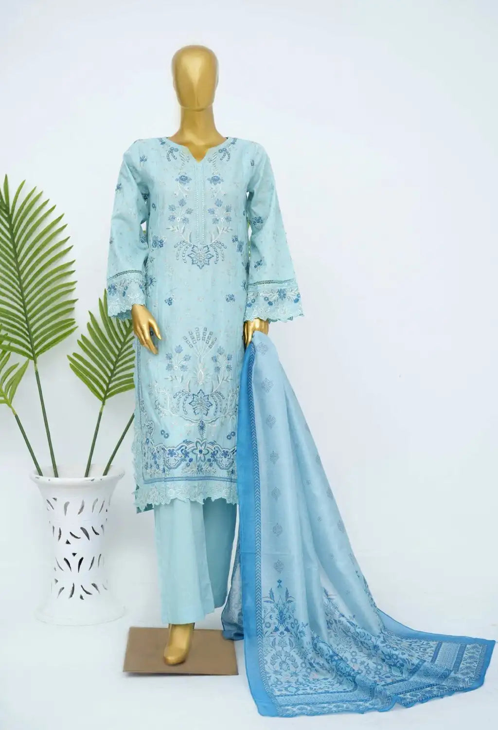 BIN SAEED LUXURY JACQUARD 3PC COLLECTION 08