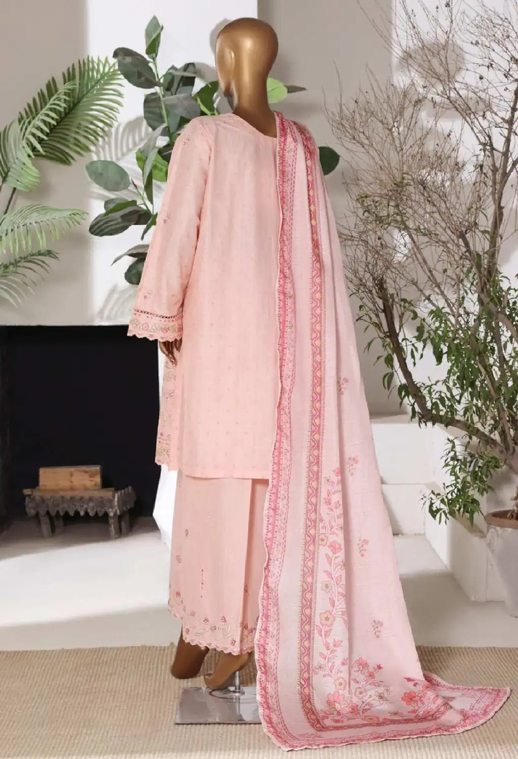 BIN SAEED LUXURY JACQUARD 3PC COLLECTION 01