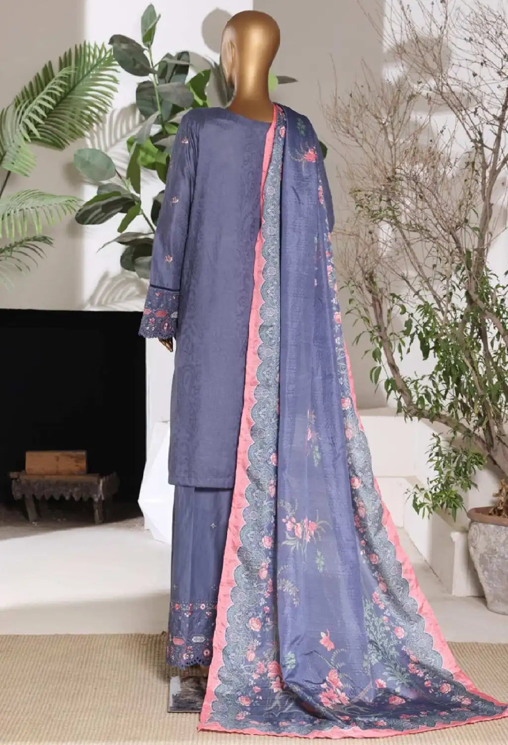 BIN SAEED LUXURY JACQUARD 3PC COLLECTION 02