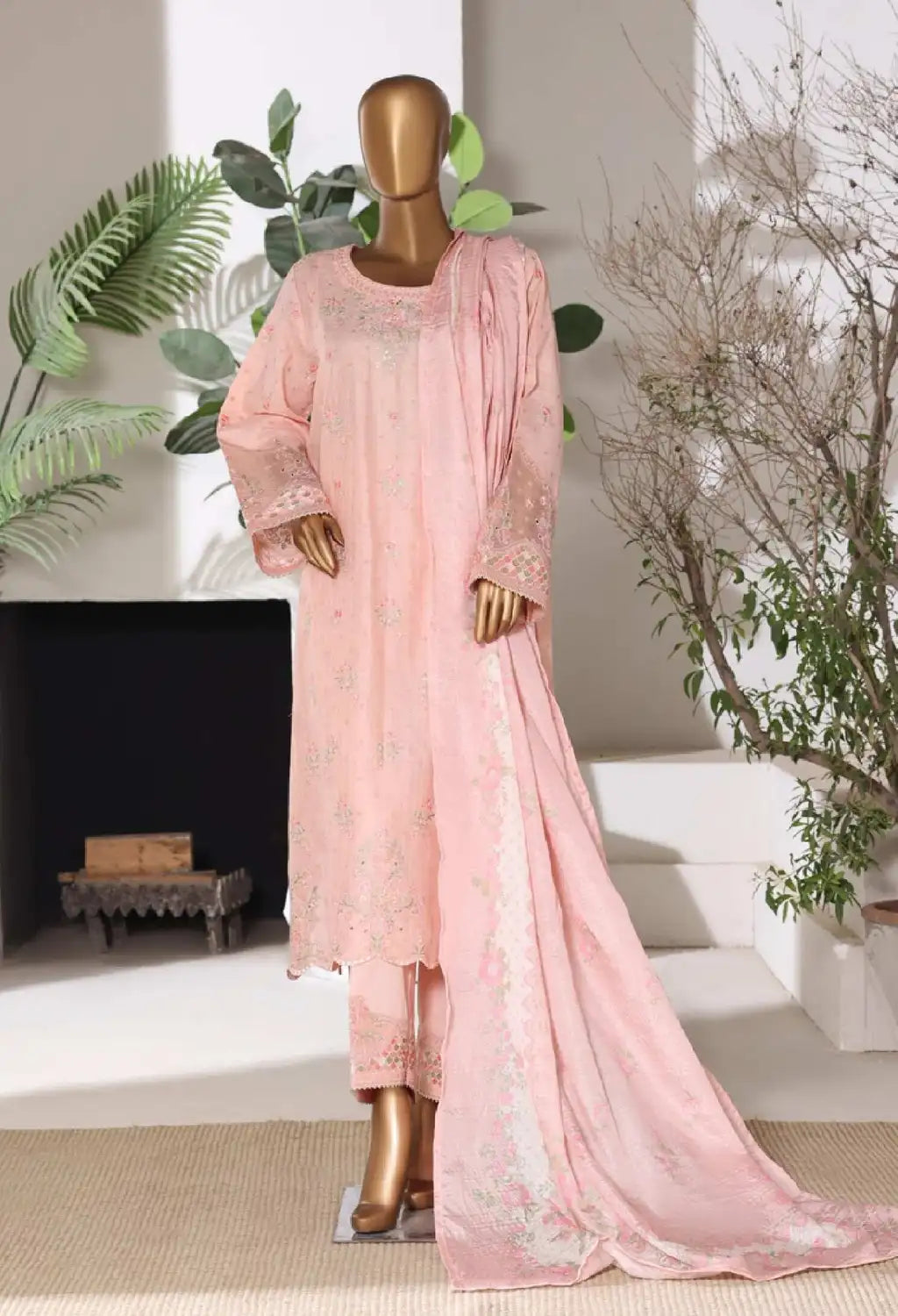 BIN SAEED LUXURY JACQUARD 3PC COLLECTION 03