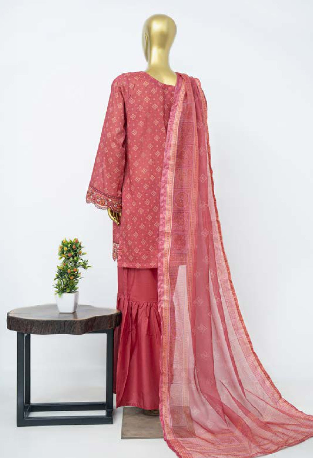 BIN SAEED EXCLUSIVE EMBROIDERED 3PC COLLECTION 01