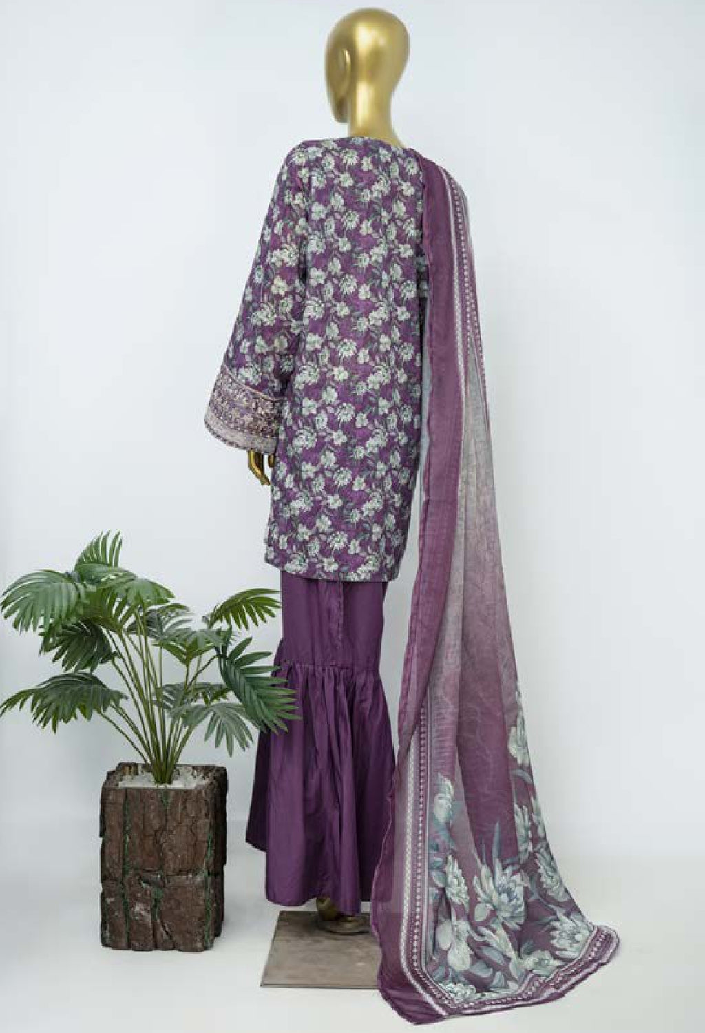 BIN SAEED EXCLUSIVE EMBROIDERED 3PC COLLECTION 04