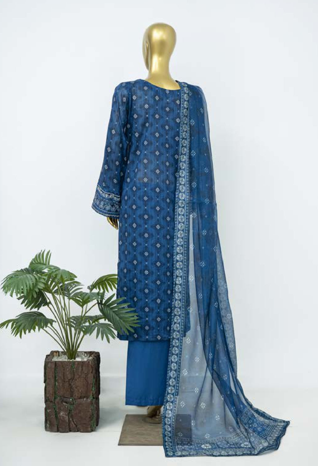 BIN SAEED EXCLUSIVE EMBROIDERED 3PC COLLECTION 06