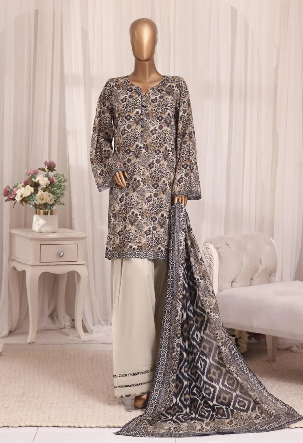 BIN SAEED FARSHI SHALWAR 3PC VOLUME 3 COLLECTION 06