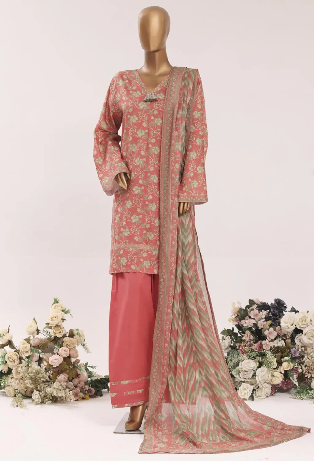 BIN SAEED FARSHI SHALWAR 3PC VOLUME 3 COLLECTION 07