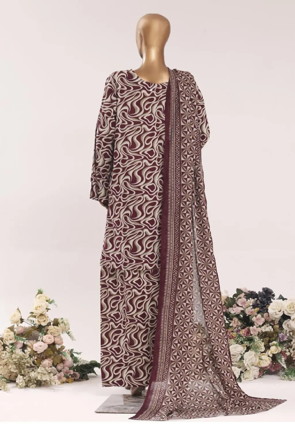 BIN SAEED FARSHI SHALWAR 3PC VOLUME 3 COLLECTION 03