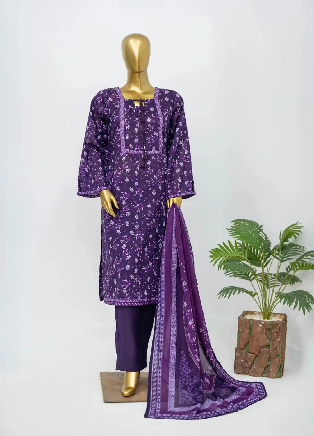 Binsaeed Printed 3pc P6