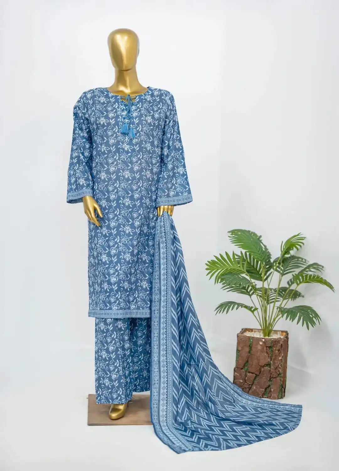 Binsaeed Printed 3pc P7