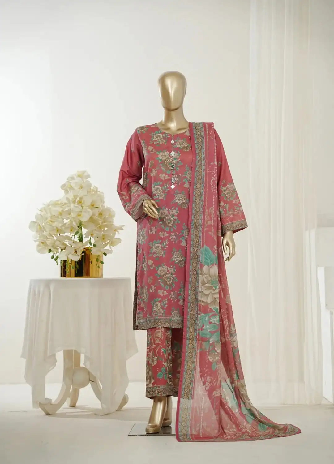 Binsaeed Printed 3pc P15