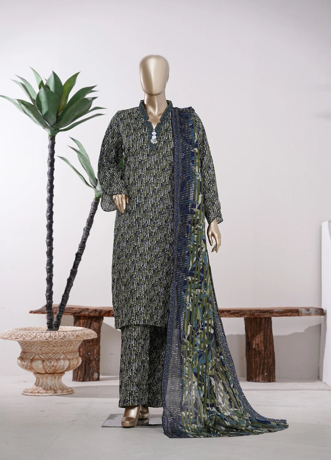 Binsaeed Printed 3pc P20