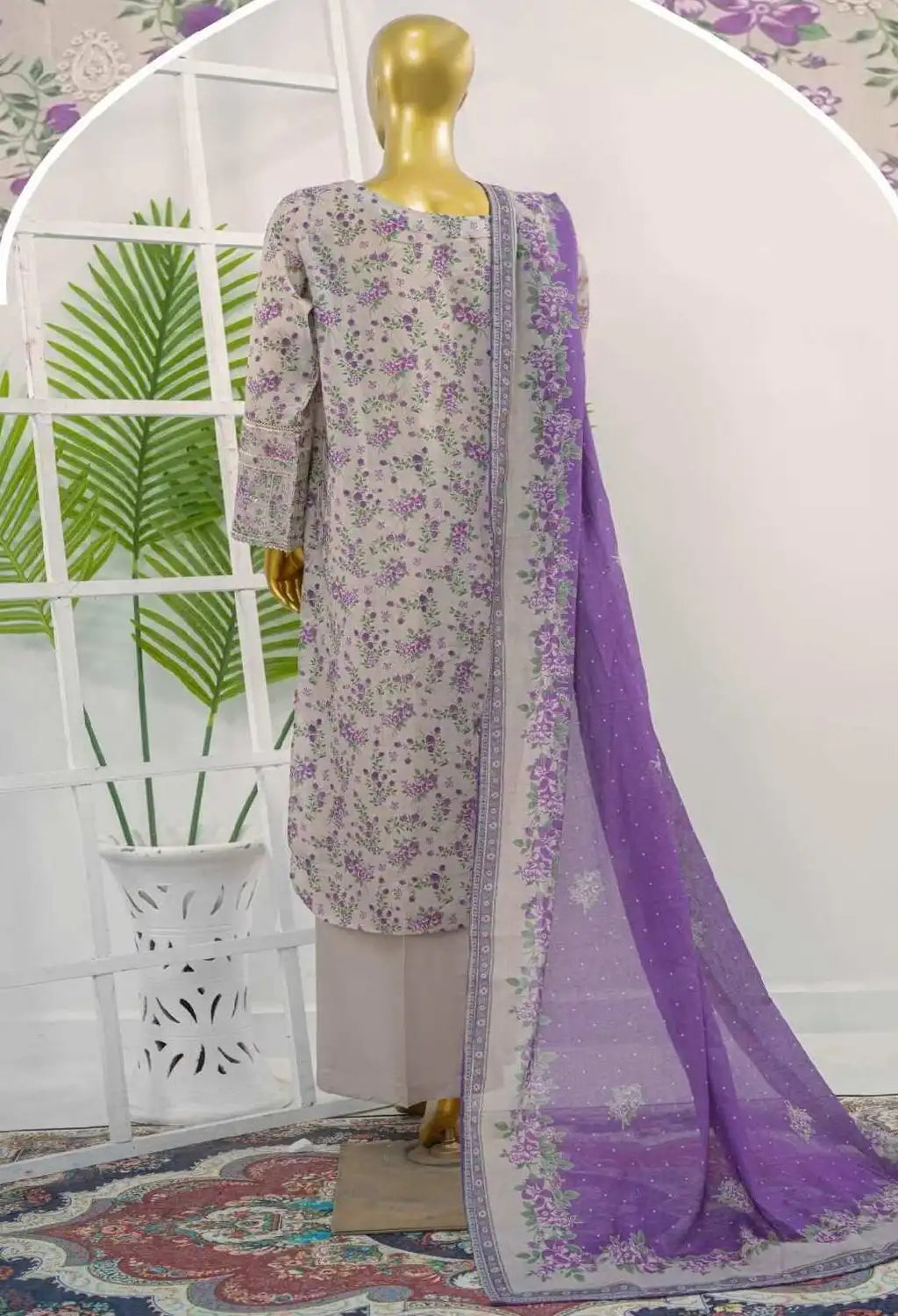 BIN SAEED EXCLUSIVE EMBROIDERED 3PC COLLECTION 04