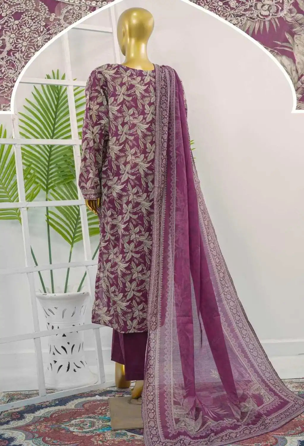 BIN SAEED EXCLUSIVE EMBROIDERED 3PC COLLECTION 06