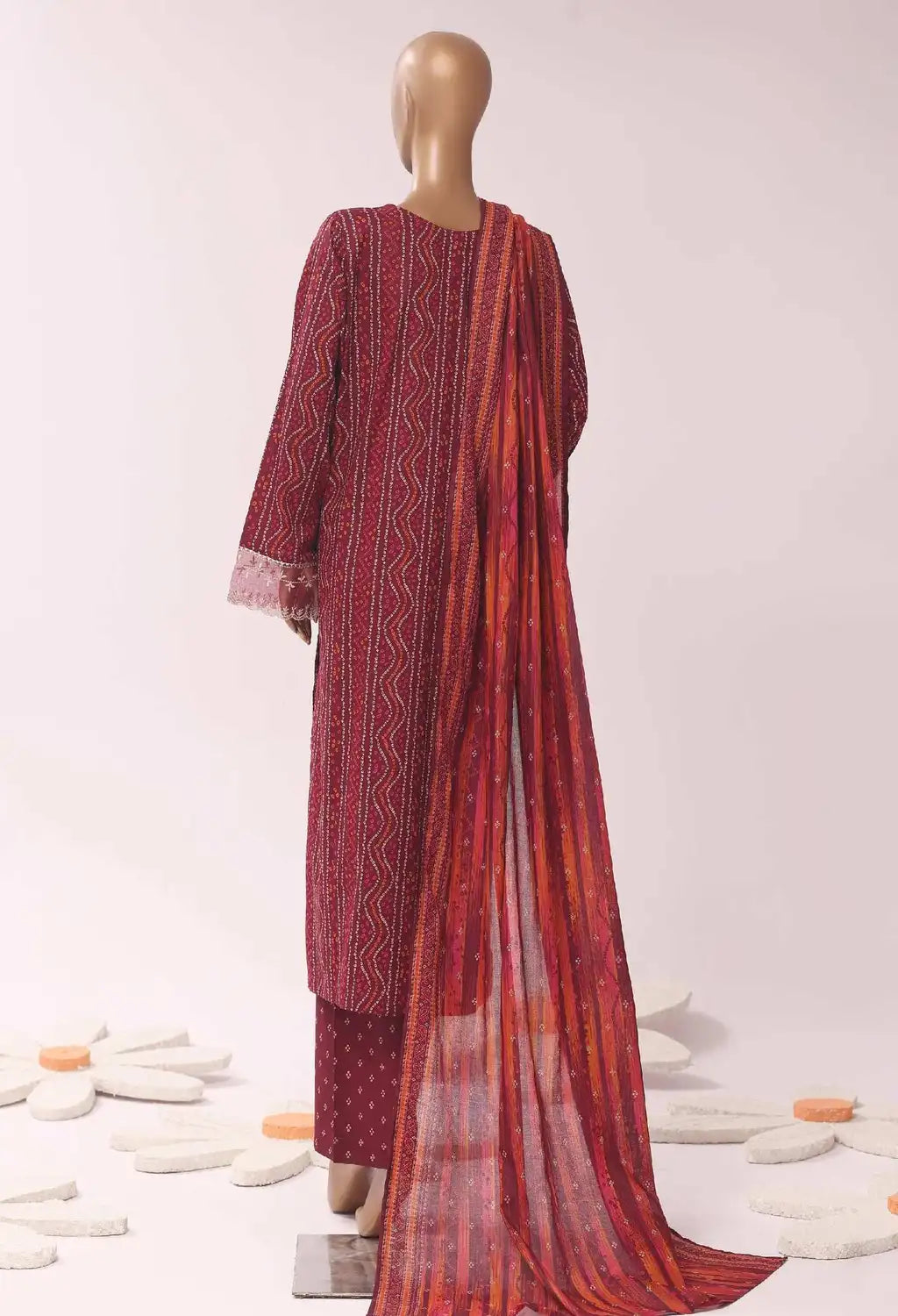 BIN SAEED EXCLUSIVE EMBROIDERED 3PC COLLECTION