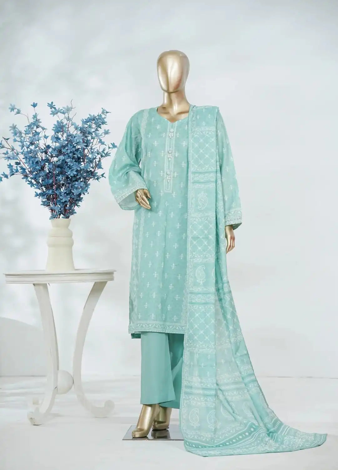 Binsaeed Printed Three piece P37