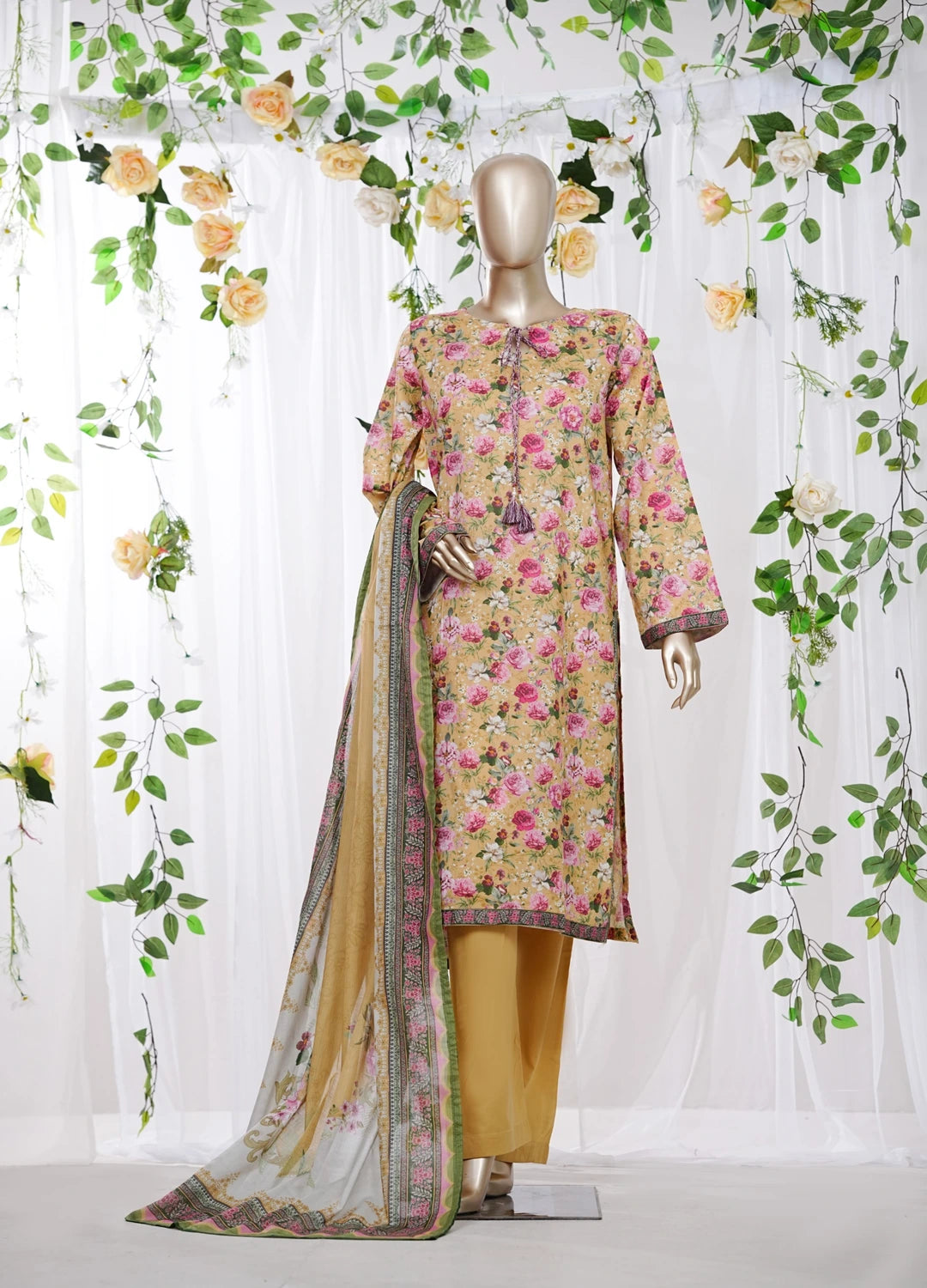 Binsaeed Printed Three piece P31