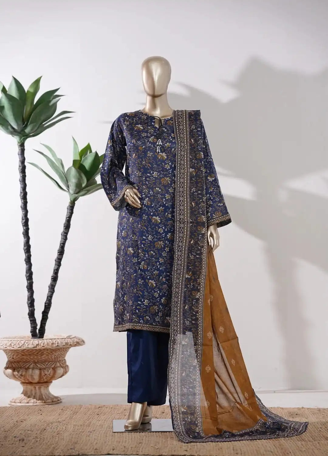 Binsaeed Printed Three piece P32