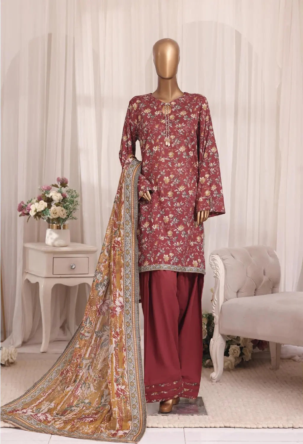 BIN SAEED FARSHI SHALWAR 3PC VOLUME 3 COLLECTION 05