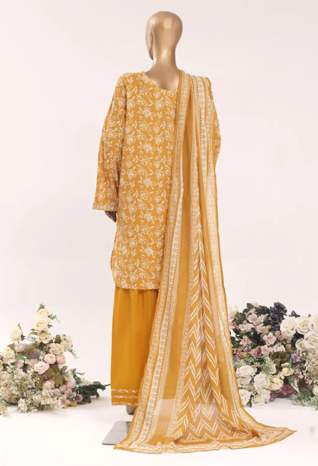 BIN SAEED FARSHI SHALWAR 3PC VOLUME 3 COLLECTION 08
