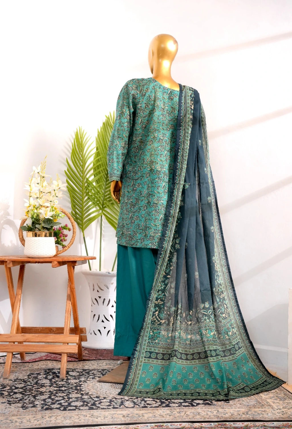Bin Saeed Three Piece Farshi Exclusive