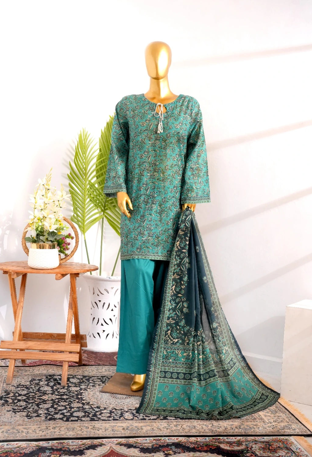 Bin Saeed Three Piece Farshi Exclusive
