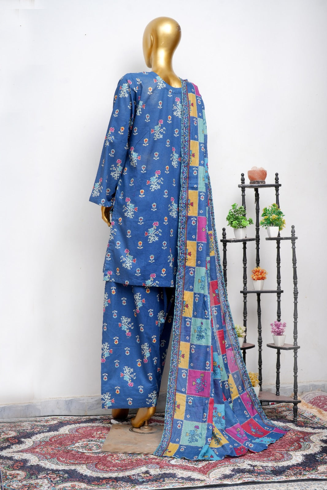 Bin Saeed Three Piece Farshi Exclusive lsm 0629