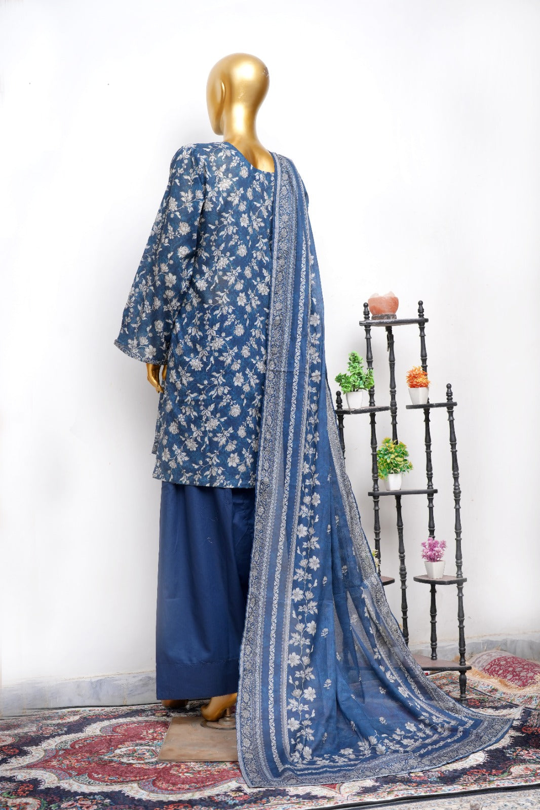 Bin Saeed Three Piece Farshi Exclusive lsm 0588