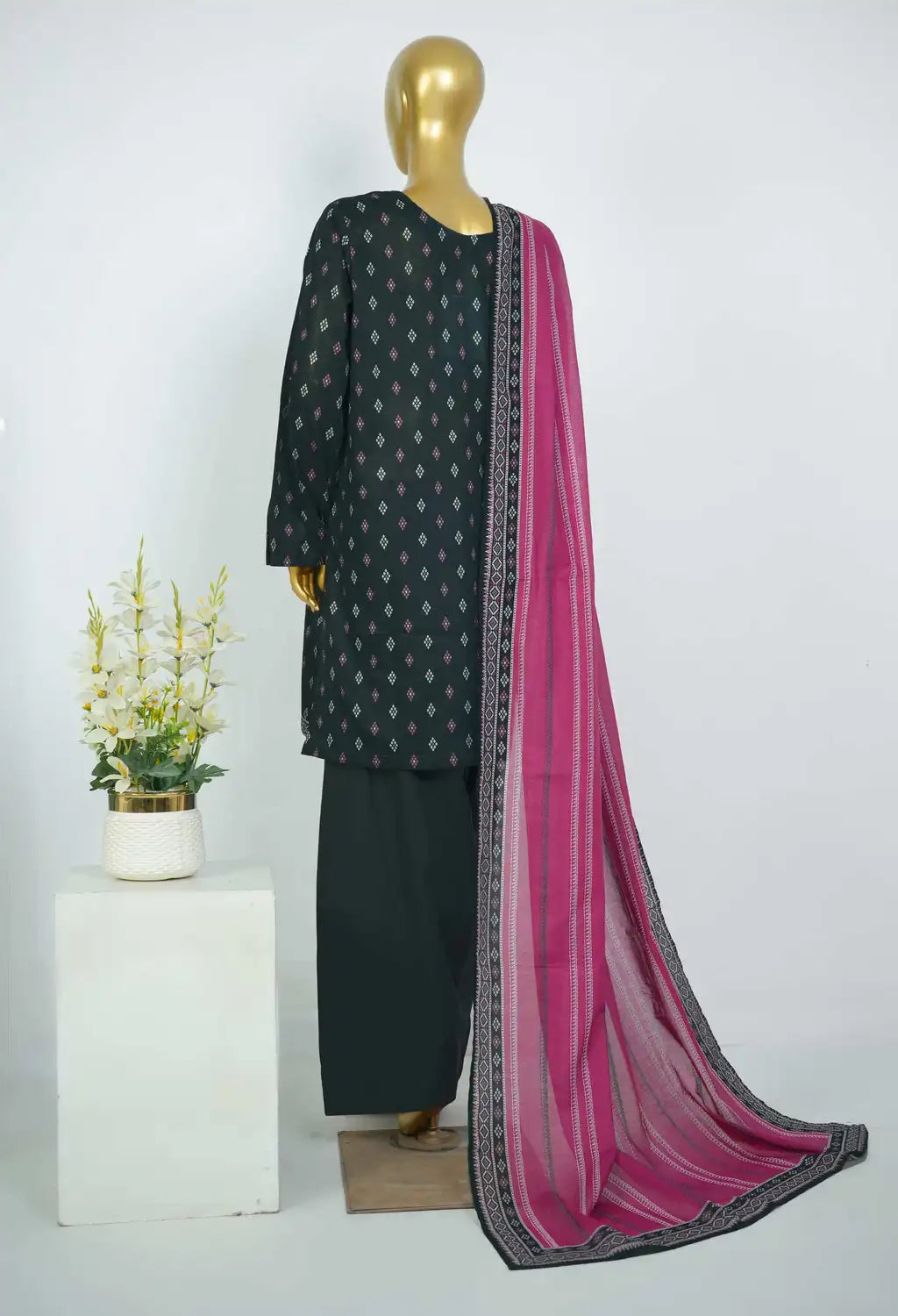 BIN SAEED EXCLUSIVE FARSHI SHALWAR 3PC COLLECTION