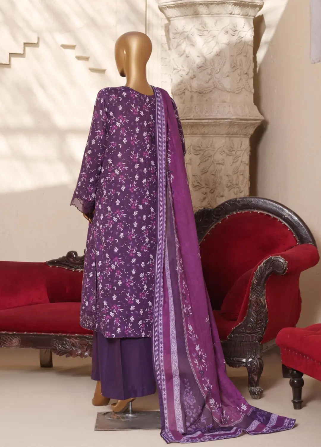 BIN SAEED EXCLUSIVE EMBROIDERED 3PC COLLECTION VOLUME 5 D05