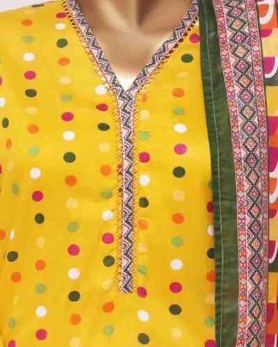 BinSaeed NSM0104-PR Lawn Suit